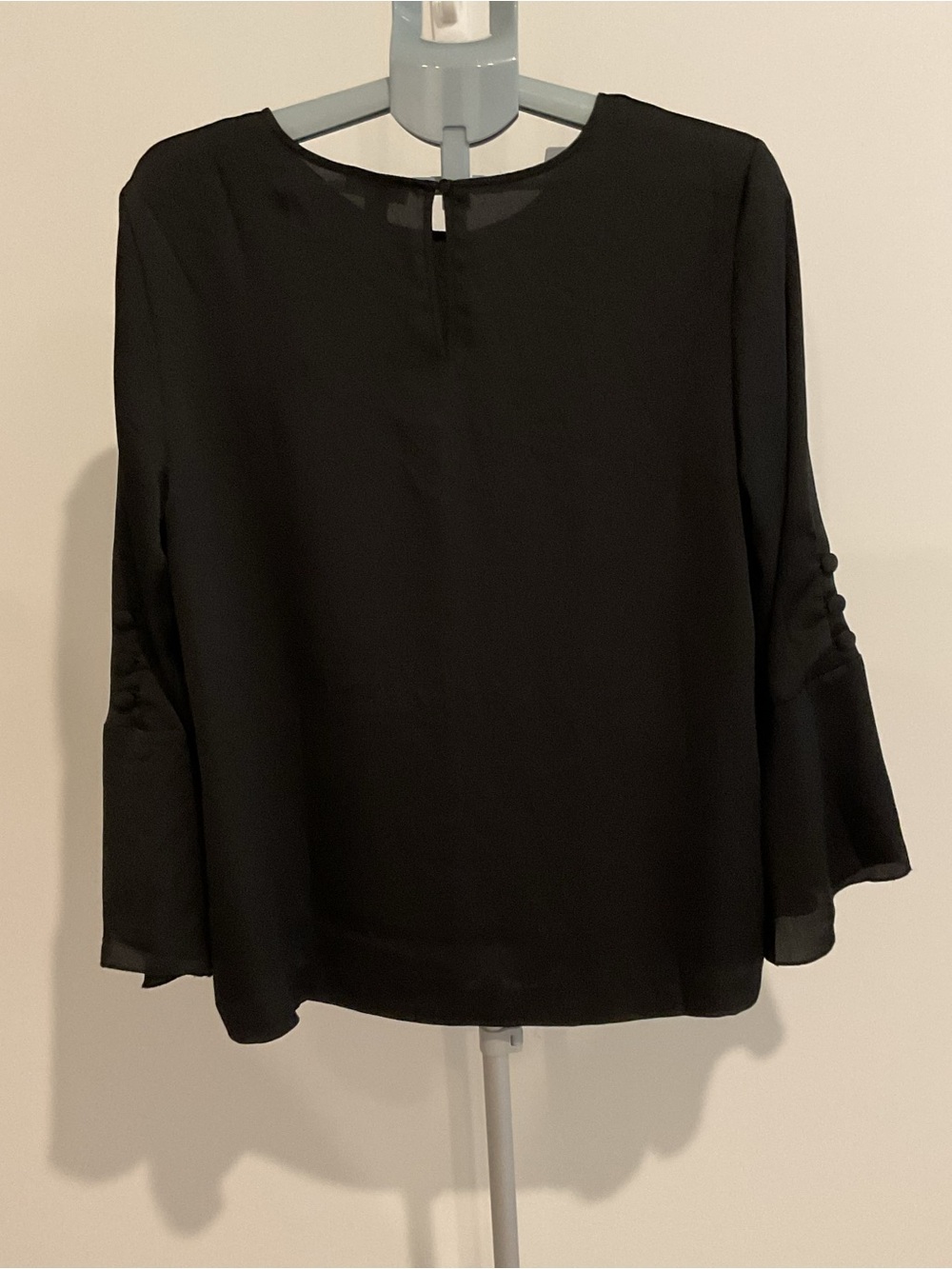 Vince Camuto Black Long Sleeve Blouse